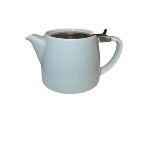 Teavana ForLife Baby Blue Teapot with Stainless Steel Lid & Tea Infuser 18oz